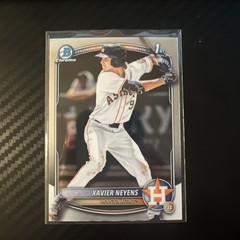 2025 Bowman Draft Xavier Neyens 1st Chrome (RC) #BDC-2 Astros