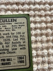 1971 Topps – Tim Cullen #566 VG-EX
