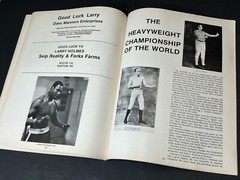 Lehigh Valley PA Larry Holmes Mohammad Ali 1976 Honors Program Advertising 40pg