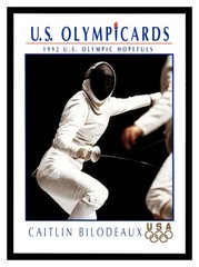 Caitlin Bilodeaux #42 1992 Impel Olympicards: 1992 U.S. Olympic Hopefuls USA