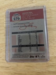 Topps 2022 Chrome Platinum Anniversary Jonathan India Reds #276 Sparkle /150