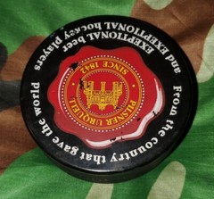 PILSNER URQUELL Exeptional 🍺 BEER /Players SINCE 1842 VINTAGE PUCK MADE IN 🇨🇿
