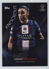 2022-23 Topps Knockout UEFA Women&rsquo;s Champions League Sakina Karchaoui 1l4