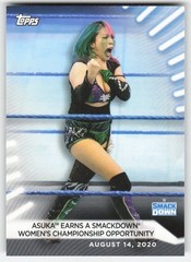 2021 Topps WWE Women&rsquo;s Division Asuka #58