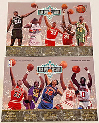 1992-93 Fleer Ultra Basketball NBA Jam Session 1-10 & 11-20, MJ, Pippen, Kemp