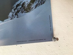 Vintage Original ROSSIGNOL Trevor Petersen Goes To Greenland Ski Poster
