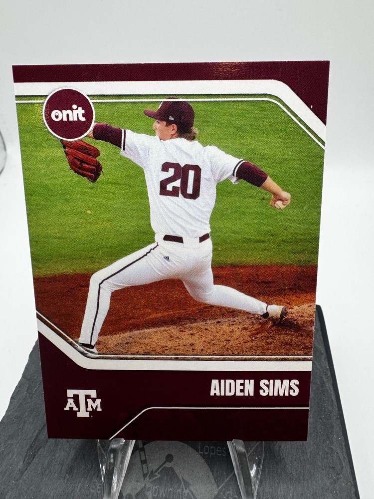 2026 Texas A&M Baseball &lsquo;YOU PICK&rsquo; Onit Athlete VoLuMe DiScOuNt Aggies Prospect