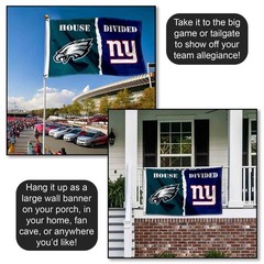 House Divided Flag – Eagles vs Giants