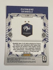 2025-26 Panini Donruss FIFA World Cup France Ousmane Dembele Elite Series Red 20