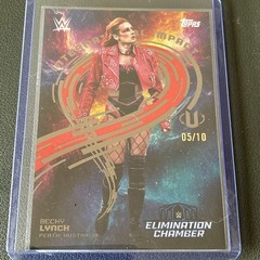 Becky Lynch 2025 Topps Universe WWE International Impact Galaxy /10