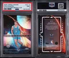 2025-26 Topps Chrome – Activators Kon Knueppel #AC-14 Refractor (RC) PSA 9