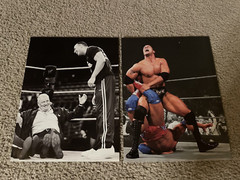 Vintage THE ROCK WWF Wrestling Pinup Photo Lot #4 DWAYNE JOHNSON ROCKY MAIVIA