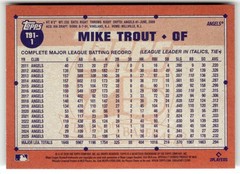2026 Topps Series 1 1991 Topps Mike Trout #T91-1