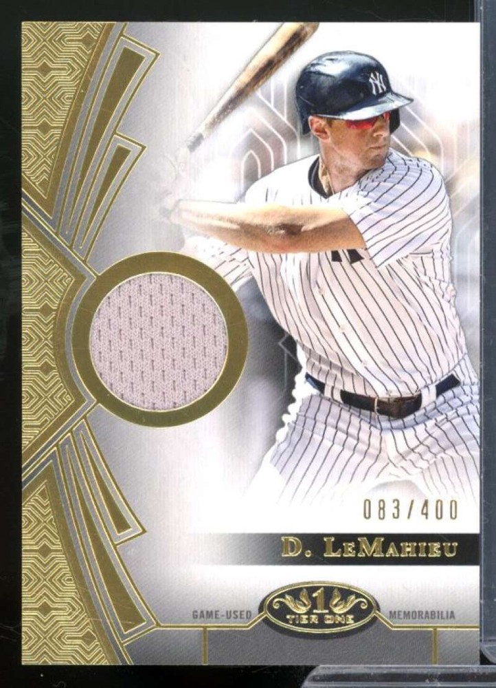 DJ LeMahieu Card 2023 Topps Tier One Relics #T1RDL