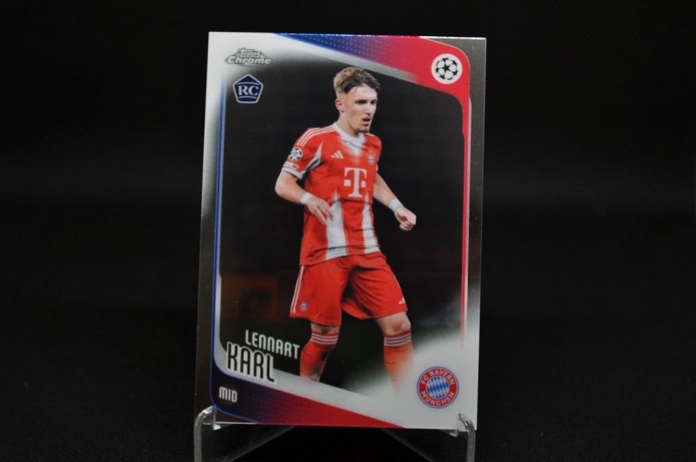 Lennart Karl 2025-26 Topps Chrome UCC #187 Base