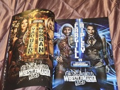 WWE Wrestlemania 42 HOF 2026 Official Event Program Magazine Liv Ripley Orton
