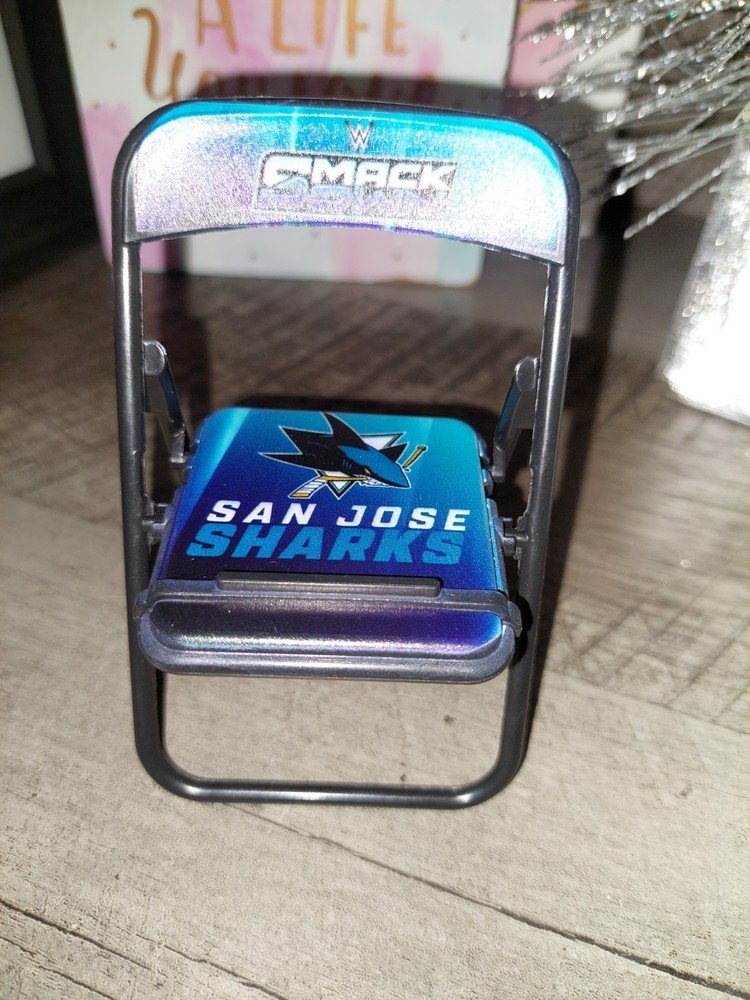 San Jose Sharks WWE Night Phone Holder Mini Chair NHL SGA 10-11-2025 Smackdown