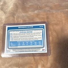 Topps Brandon Guyer Chicago Cubs 2011 Bowman Chrome Baseball Card #BCP168