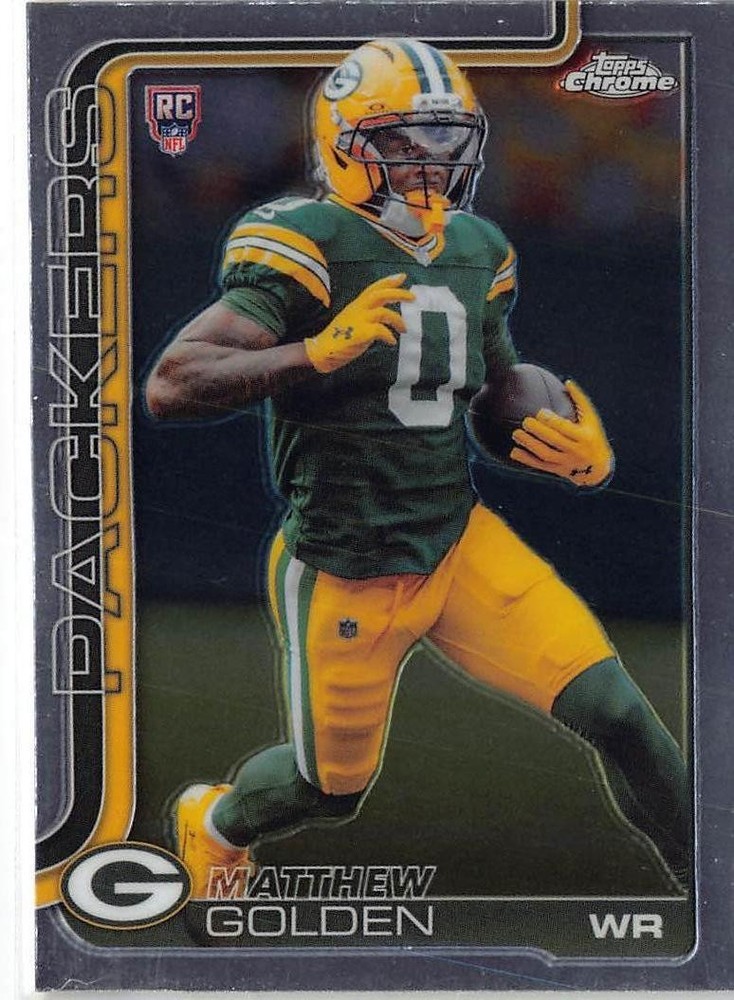 2025 Topps Chrome #333 Matthew Golden Refractor