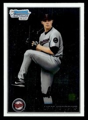 2010 Bowman Chrome – Liam Hendriks Baseball card Minnesota Twins Raw