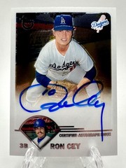 2003 Topps Retired Signature Edition – Ron Cey #TA-RCE Autograph (AU) Auto