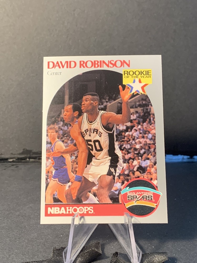 1990-91 NBA Hoops David Robinson #270 Rookie RC