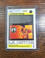 2020-21 Panini Flux – Jayson Tatum #7 Blue Cracked Ice Prizm