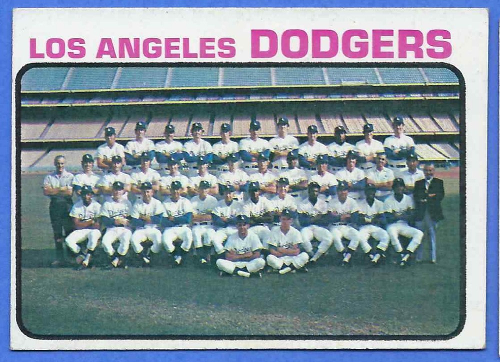 1973 Topps Assorted #91 Los Angeles Dodgers