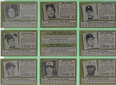 1971 Topps Baseball – Pick Your Cards & Fill Your Sets – Cards (8-223)