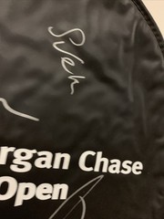 Signed Venus And Serena Williams Svetlana Kuznetsova Racket 2004 JPMorgan Chase