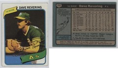 1980 Topps Dave Revering #438 1g62