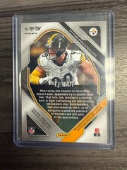 2025 Panini Prizm T. J. Watt Purple Pulsar Patch