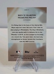 2022 Topps Chrome – Heart of the City Bryce Harper #HOC-1