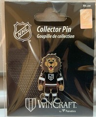 LOS ANGELES KINGS MASCOT BAILEY COLLECTOR PIN NEW WINCRAFT