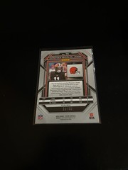 Donovan Peoples-Jones 2022 Panini Prizm Blue Ice Prizm /99 Browns 70 PWE