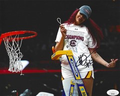KAMILLA CARDOSO SIGNED SOUTH CAROLINA GAMECOCKS BASKETBALL 8X10 PHOTO JSA