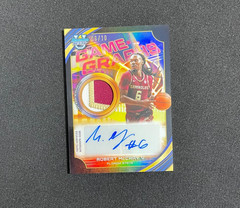 2025-26 Bowman&rsquo;s Best U Card GG-RM Robert McCray V Auto Jersey Patch Black /10