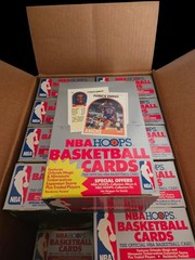 1989-90 NBA Hoops Series 2 Wax Box 36 Packs FASC D. Robinson RC Michael Jordan