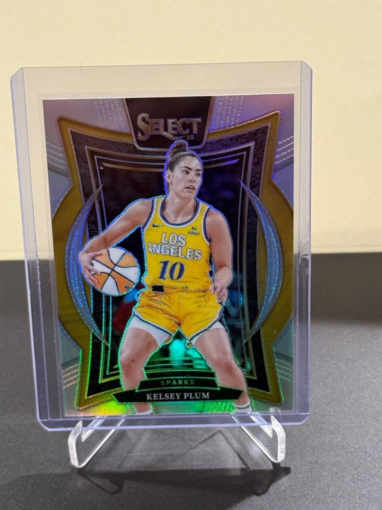 2025 WNBA Select Kelsey Plum Silver Prizm #31 Los Angeles Sparks