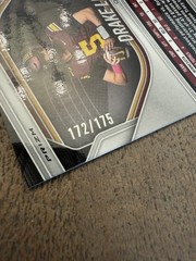 2025 Panini Prizm Black – White Prizm 172/175 – Drake Lindsey #166