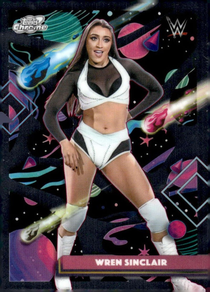 WREN SINCLAIR 2026 Topps Cosmic Chrome Base #161 WWE ID:172766