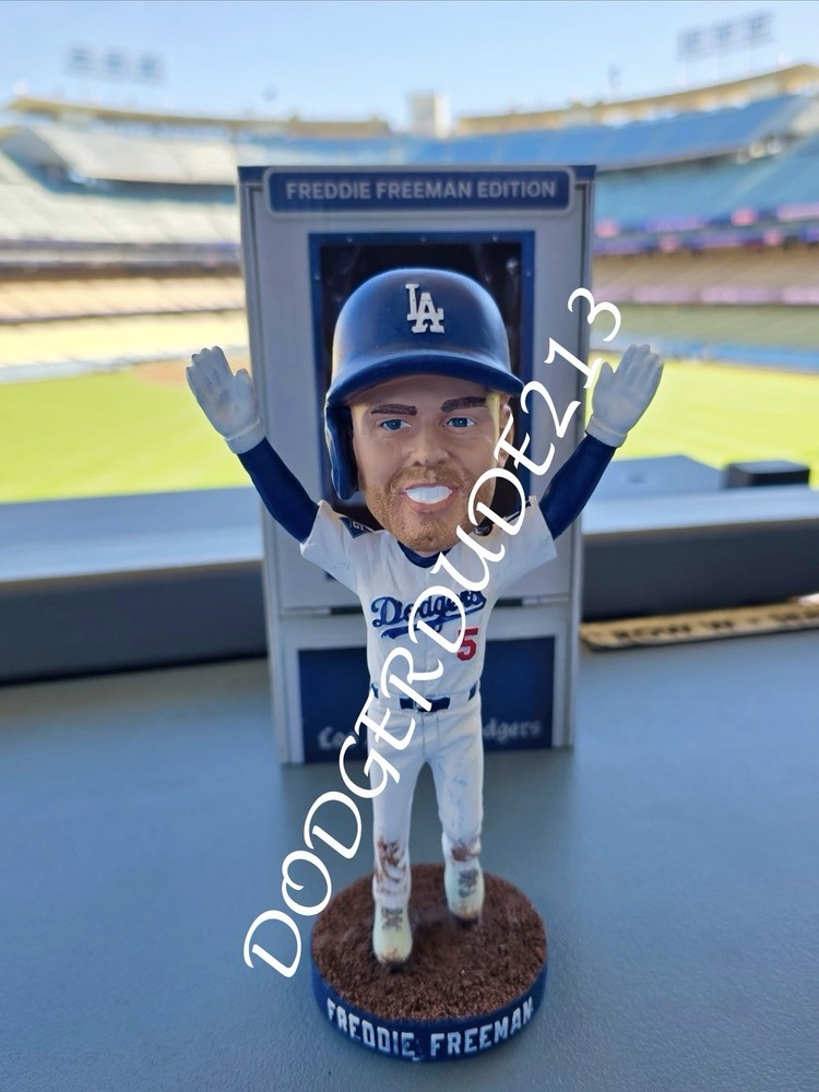 🏆 Freddie Freeman 18th Inning Walk-Off WS HR Dodgers Bobblehead 7/6/26 🏆