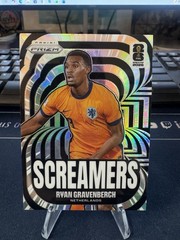 2026 Panini Prizm FIFA World Cup #8 Ryan Gravenberch Screamers Silver Prizms