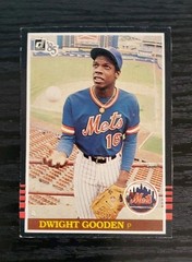 1985 Donruss Box Bottoms Dwight Gooden #PC1