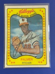 ⚾ 1981 Kellogg&rsquo;s 3-D Baseball Base Card #2 Jim PALMER ⚾