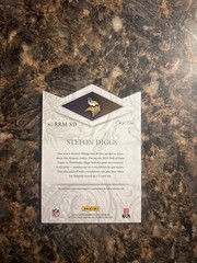 Panini 2015 Crown Royale Stefon Diggs Rookie Shield 1/1 Vikings Commanders