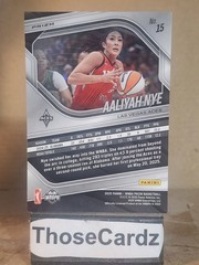 2025 Panini Prizm WNBA White Seismic Prizm #15 Aaliyah Nye
