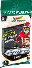 2025 Panini Prizm Football Trading Cards Fat Pack