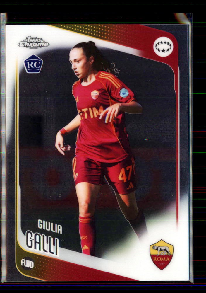 Giulia Galli 2025-26 Topps Chrome UEFA Women&rsquo;s Champions League #40 – (145)