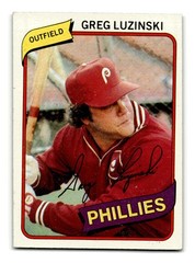 Greg Luzinski 1980 Topps #120 Philadelphia Phillies EX